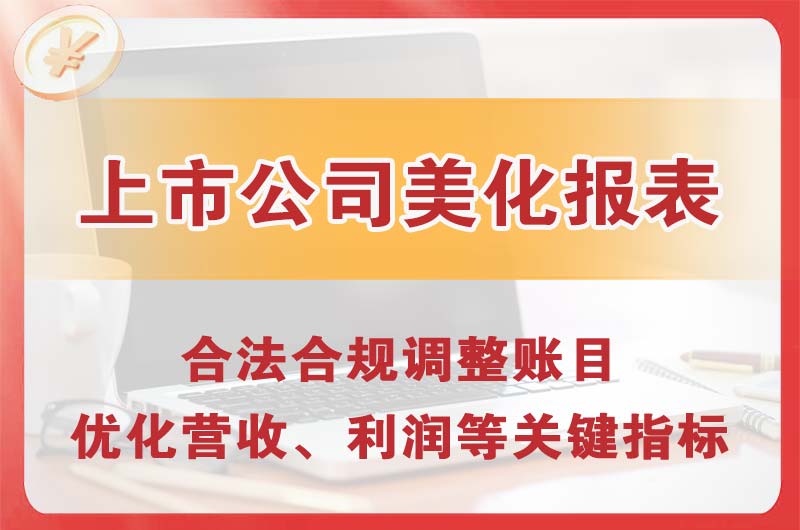 永登上市公司美化报表